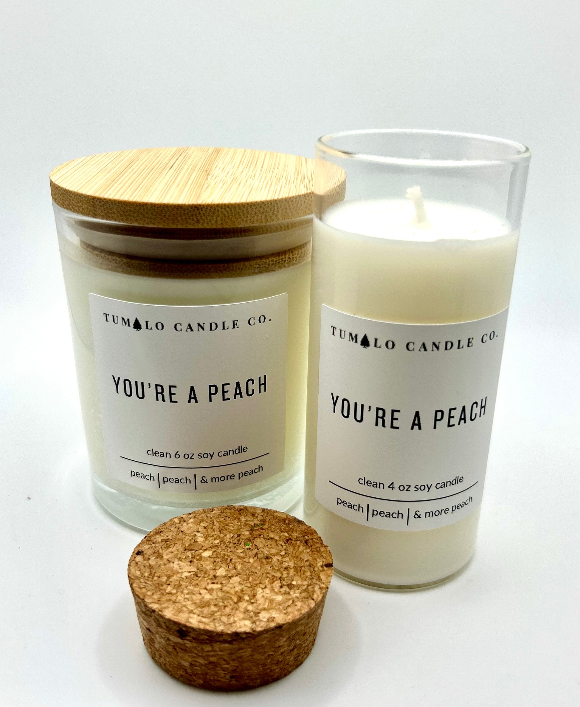 You're A Peach Candle
